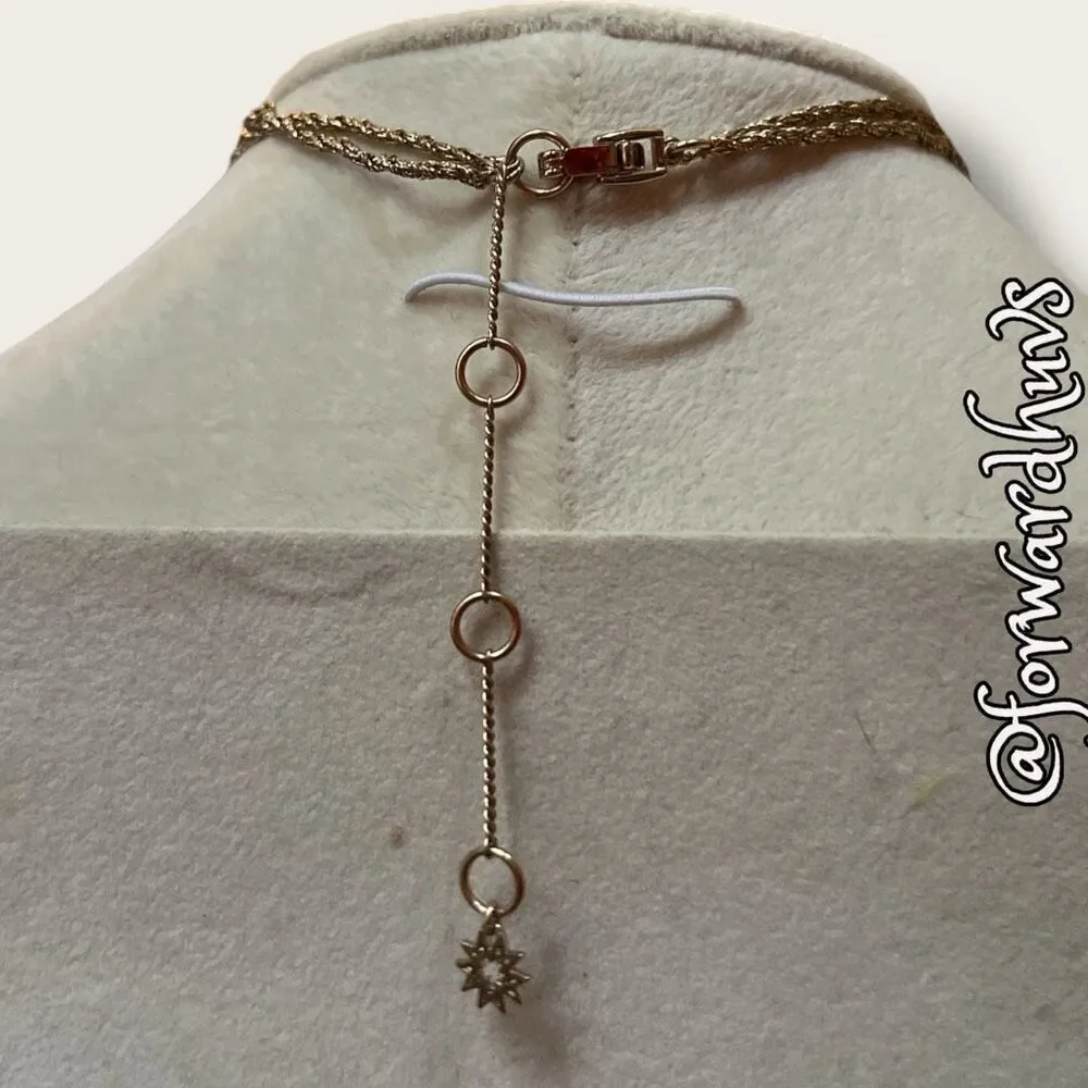 Bundle Sale 3 for $15 | Marchesa Nested Rhinestone Pendant Necklace
